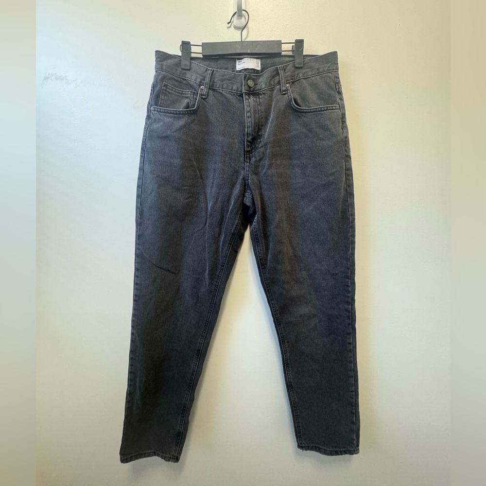 Men's Black Jeans Tapered